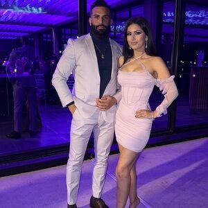 Oh Polly Pink Long Sleeve Dress